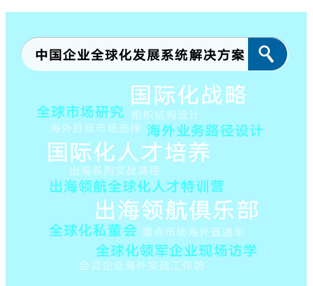 中国企业全球化发展系统解决方案